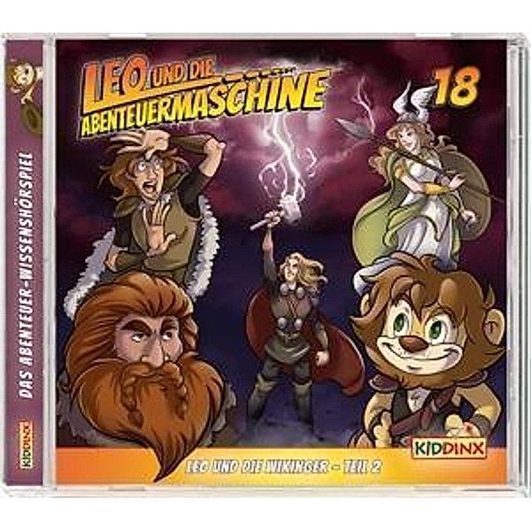 Leo & die Abenteuermaschine - Leo und die Wikinger,1 Audio-CD, Leo Und Die Abenteuermaschine