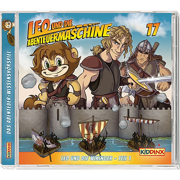 Leo & die Abenteuermaschine - Leo und die Wikinger.Tl.1,1 Audio-CD, Leo Und Die Abenteuermaschine