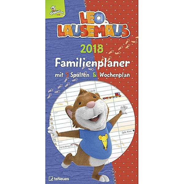 Leo Lausemaus 2018 Familienplaner