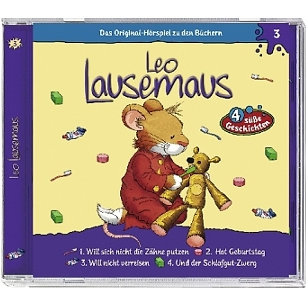 Leo Lausemaus.Folge.3,1 Audio-CD, Leo Lausemaus