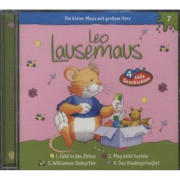 Leo Lausemaus.Folge.7,1 Audio-CD, Leo Lausemaus