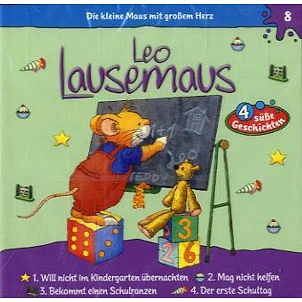 Leo Lausemaus.Folge. 8,Audio-CD, Leo Lausemaus
