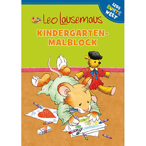 Leo Lausemaus - Kindergarten-Malblock