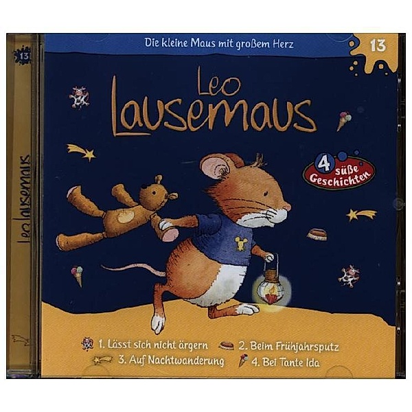 Leo Lausemaus - Lässt sich nicht ärgern,1 Audio-CD, Leo Lausemaus
