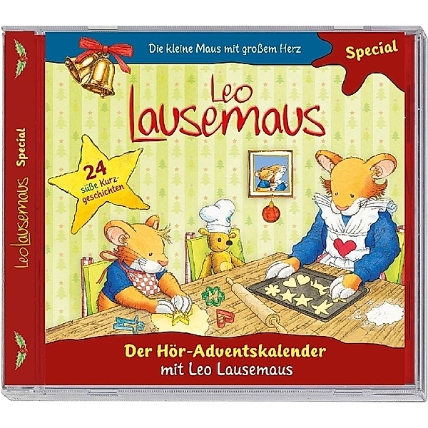 Leo Lausemaus - Leo Lausemaus - Der Hör-Adventskalender,1 Audio-CD, Leo Lausemaus