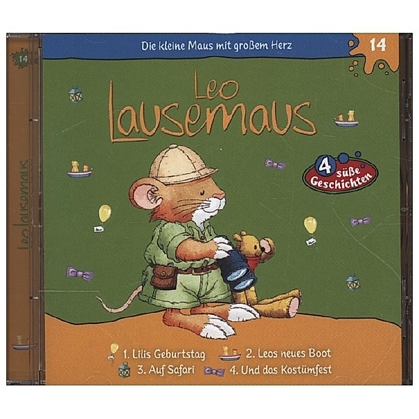 Leo Lausemaus - Lilis Geburtstag,1 Audio-CD, Leo Lausemaus