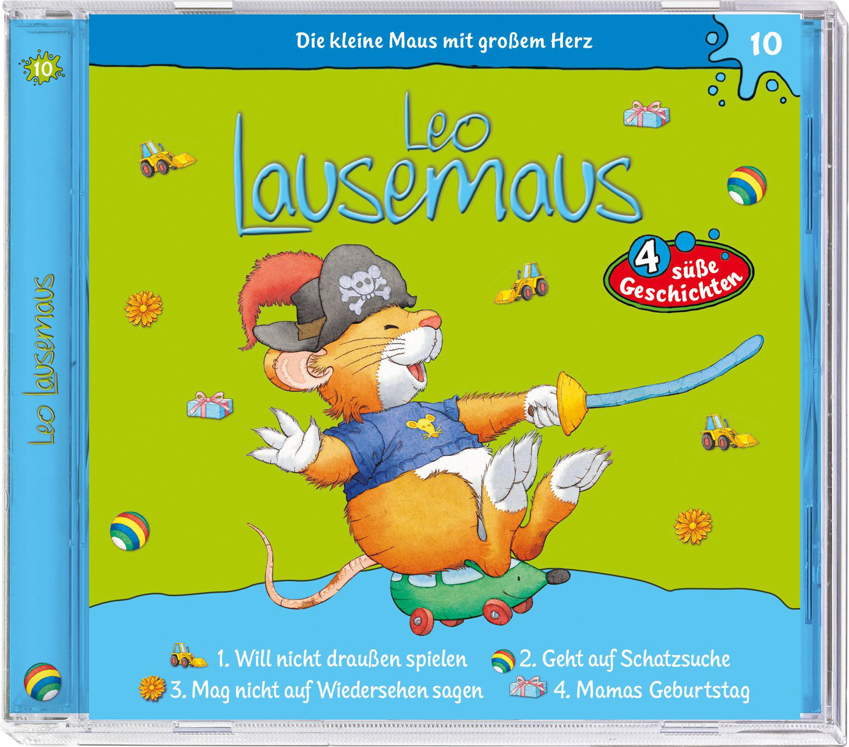 Leo Lausemaus - Will nicht draußen spielen, Audio-CD, Audio-CD