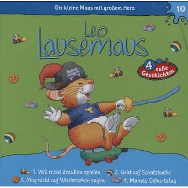 Leo Lausemaus - Will nicht draußen spielen, Audio-CD,Audio-CD, Leo Lausemaus