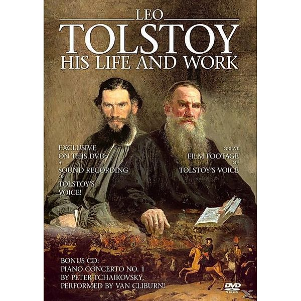 Leo Tolstoy: His Life and Work. DVD + CD, Filmdokumentation