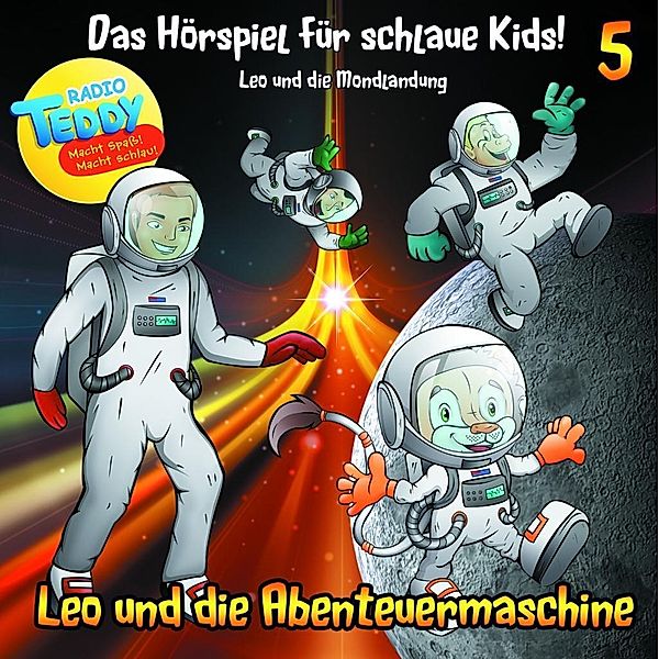 Leo und die Abenteuermaschine, 1 Audio-CD, Matthias Arnold