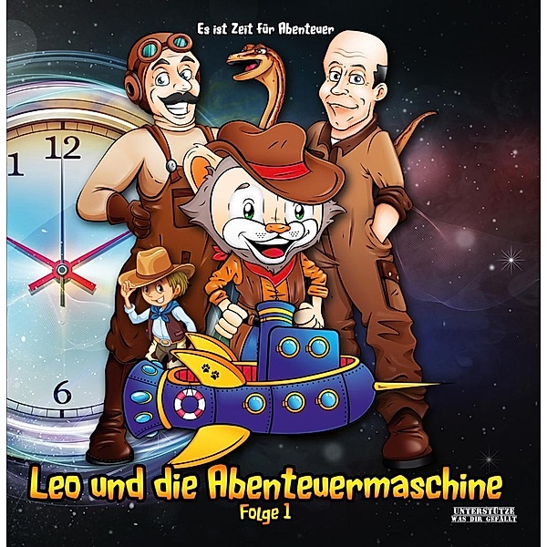Leo und die Abenteuermaschine, 1 Audio-CD, Matthias Arnold