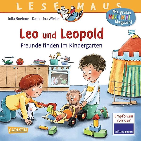 Leo und Leopold - Freunde finden im Kindergarten / Lesemaus Bd.194, Julia Boehme