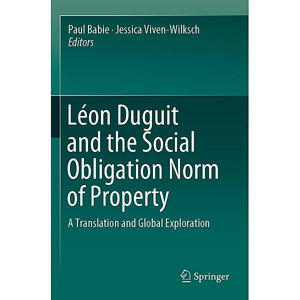 Léon Duguit and the Social Obligation Norm of Property