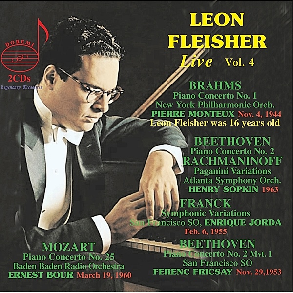 Leon Fleisher: Live,Vol.4, Leon Fleisher, George Szell, New York Po