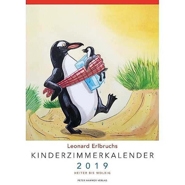 Leonard Erlbruchs Kinderzimmerkalender 2019, Leonard Erlbruch