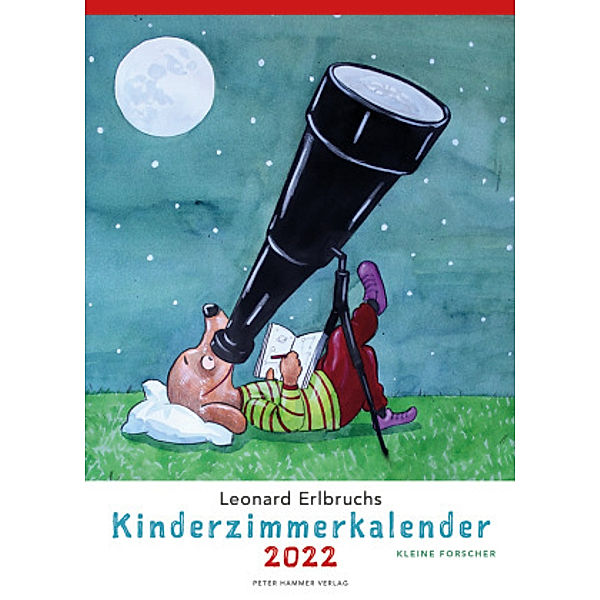 Leonard Erlbruchs Kinderzimmerkalender 2022, Leonard Erlbruch