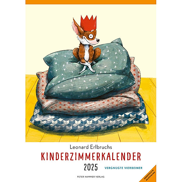 Leonard Erlbruchs Kinderzimmerkalender 2025, Leonard Erlbruch