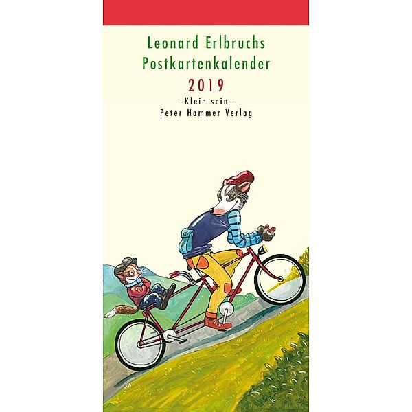 Leonard Erlbruchs Postkartenkalender 2019, Leonard Erlbruch