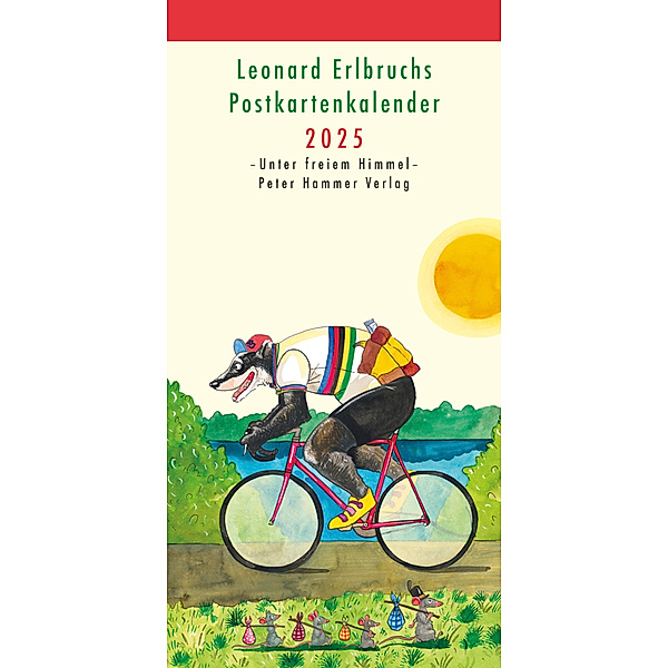 Leonard Erlbruchs Postkartenkalender 2025, Leonard Erlbruch