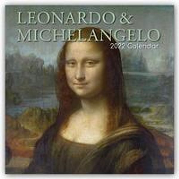 Leonardo da Vinci & Michelangelo 2022 - 16-Monatskalender, Gifted Stationery Co. Ltd