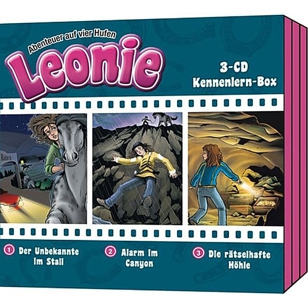 Leonie Cd-Box 1, Abenteuer auf vier Hufen-Leonie CD-Box 1