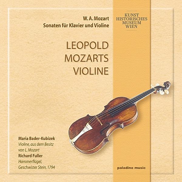 Leopold Mozarts Violine, Maria Bader-kubizek, Richard Fuller