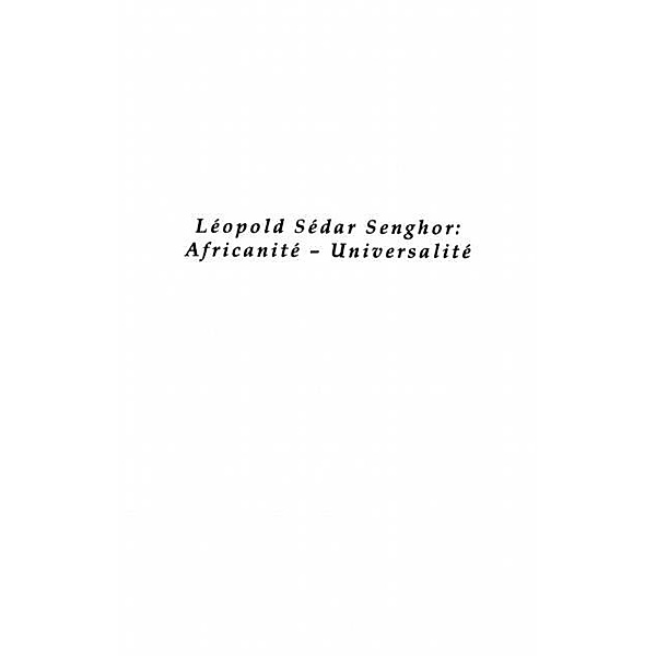 Leopold sedar senghor vol. 31 / Hors-collection, Girault