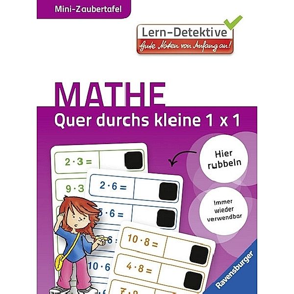 Lern-Detektive - Mini-Zaubertafel: Quer durch das kleine 1 x 1