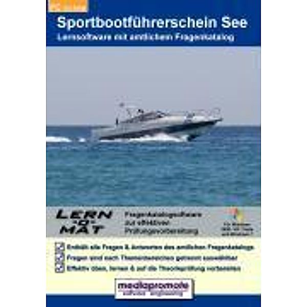 Lern-o-Mat Sportbootführerschein See. CD-ROM