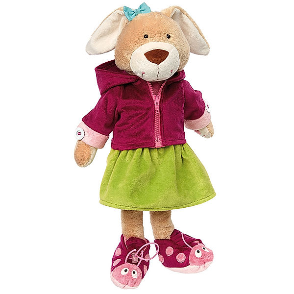 Sigikid Lern-Puppe HASE – ANZIEHEN LERNEN (45 cm) in bunt