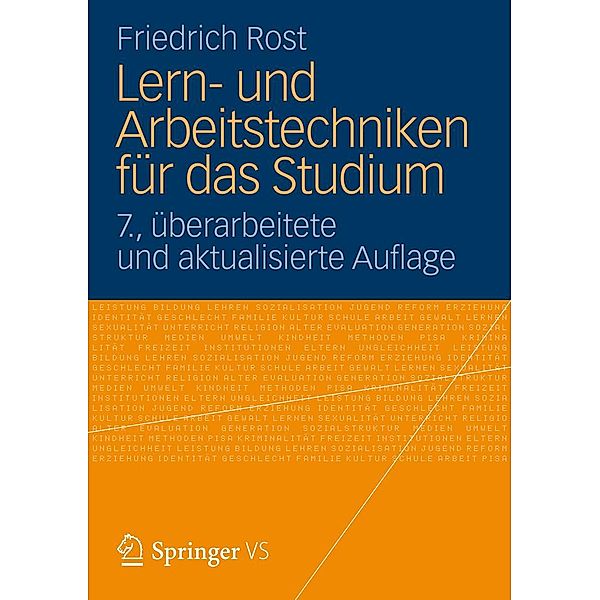 Lern- und Arbeitstechniken für das Studium, Friedrich Rost