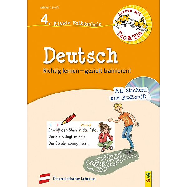 Lernen mit Teo und Tia Deutsch - 4. Klasse Volksschule, m. Audio-CD, Erika Stoifl, Verena Müller