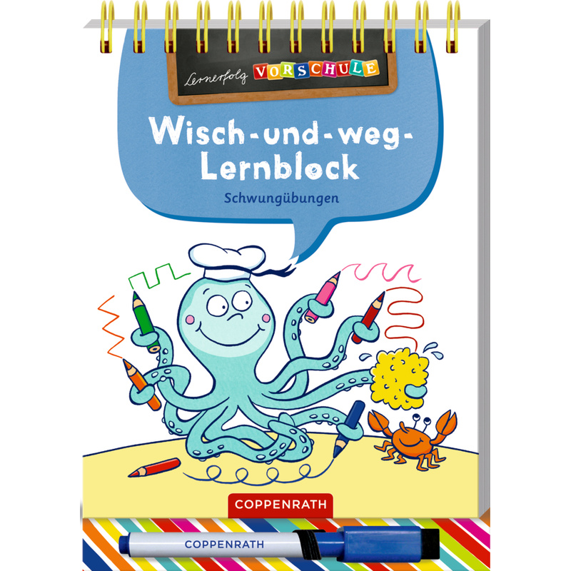 Image of Lernerfolg Vorschule / Wisch-Und-Weg-Lernblock - Birgitt Carstens, Kartoniert (TB)