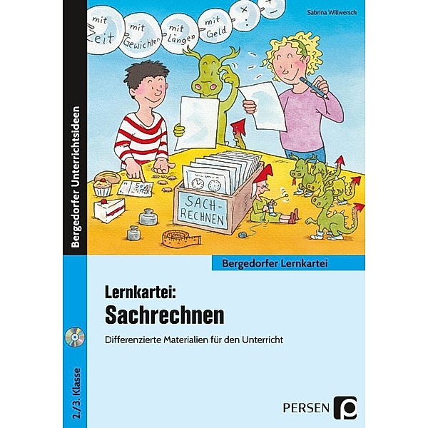 Lernkartei: Sachrechnen, m. 1 CD-ROM, Sabrina Willwersch