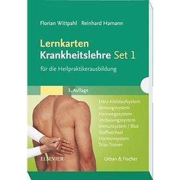 Lernkarten Krankheitslehre für die Heilpraktikerausbildung, Florian Wittpahl, Reinhard Hamann