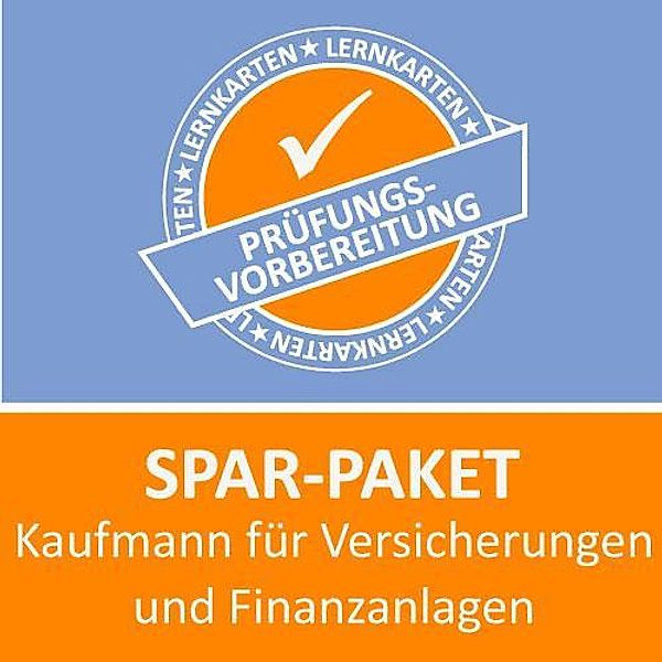 Lernkarten Paket Kaufmann für Versicherungen und Finanzanlagen, Jennifer Christiansen, Michaela Rung-Kraus, Jochen Grünwald