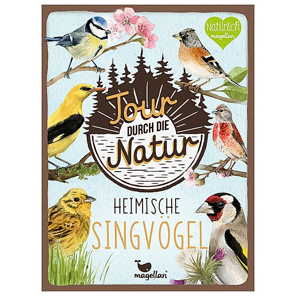 Magellan Verlag Lernkarten TOUR DURCH DIE NATUR – HEIMISCHEN SINGVÖGEL