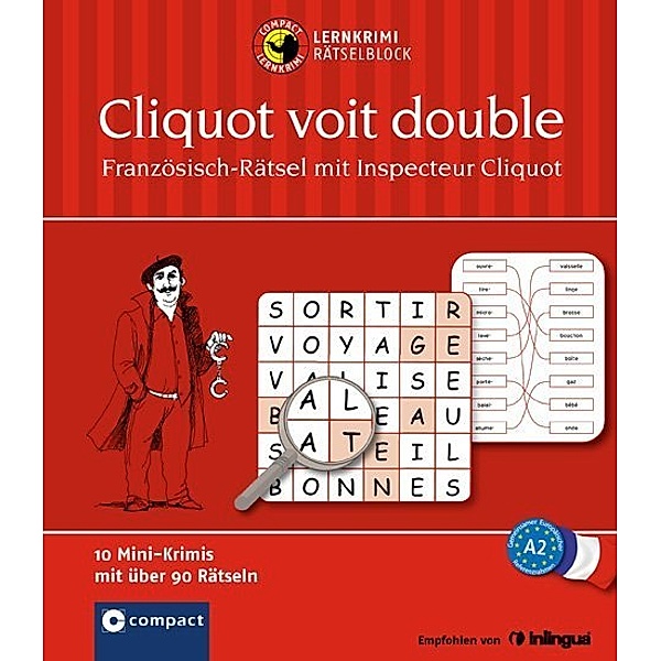 Lernkrimi Rätselblock / Cliquot voit double
