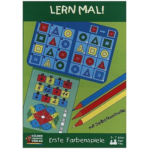 Kölner Lernspielverlag LernMal! - LernMal! Erste Farbenspiele (Kinderspiel)