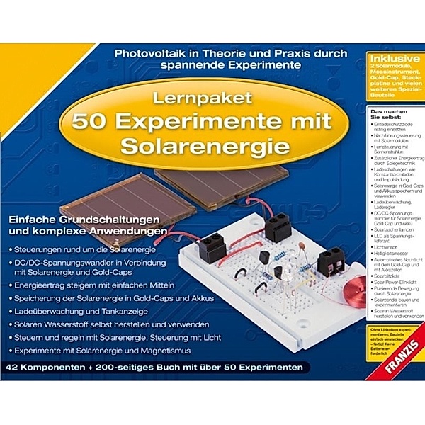 Lernpaket 50 Experimente mit Solarenergie, Ulrich E. Stempel