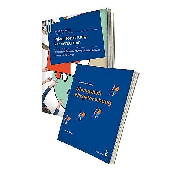 Lernpaket Lehrbuch Pflegeforschung kennenlernen + Übungsheft Pflegeforschung, Hanna Mayer