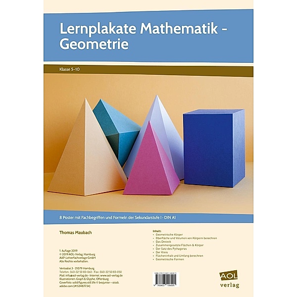 Lernplakate Mathematik - Geometrie, Thomas Maubach