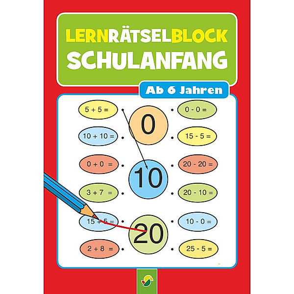 Lernrätselblock Schulanfang | Für Kinder ab 6 Jahren