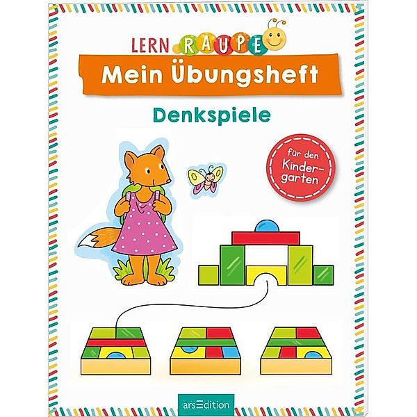 Lernraupe - Mein Übungsheft - Denkspiele