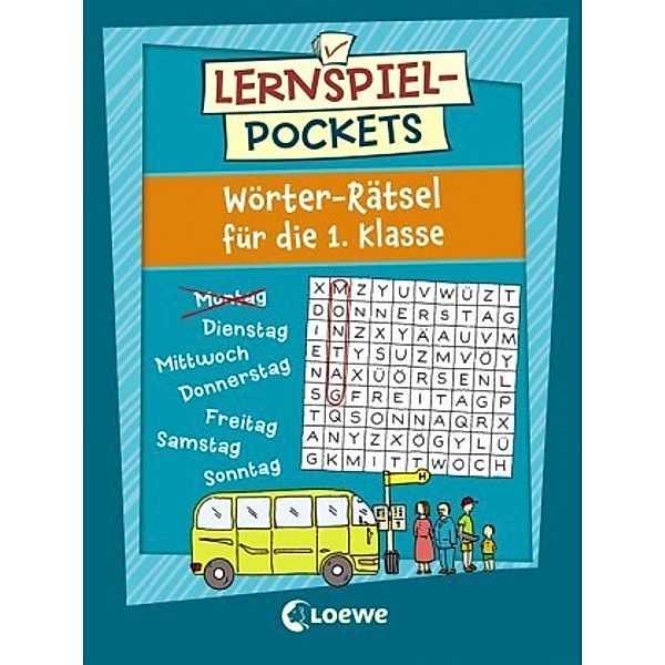 Lernspiel-Pockets - Wörter-Rätsel für die 1. Klasse