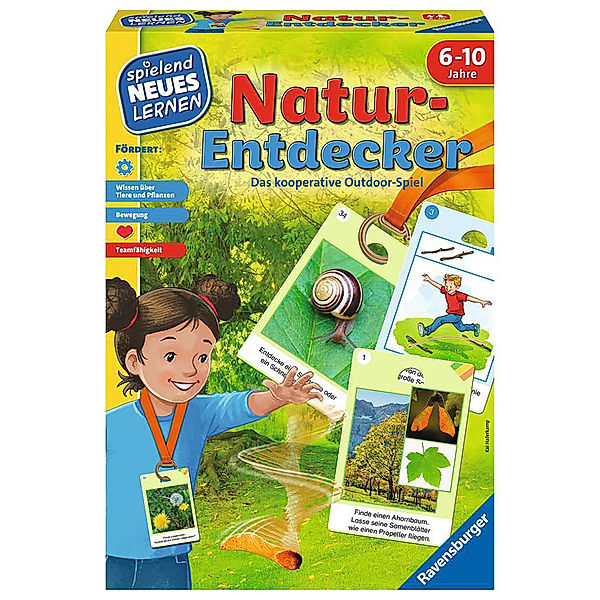 Ravensburger Verlag Lernspiel SPIELEND ERSTES LERNEN  NATUR-ENTDECKER in bunt, Kai Haferkamp