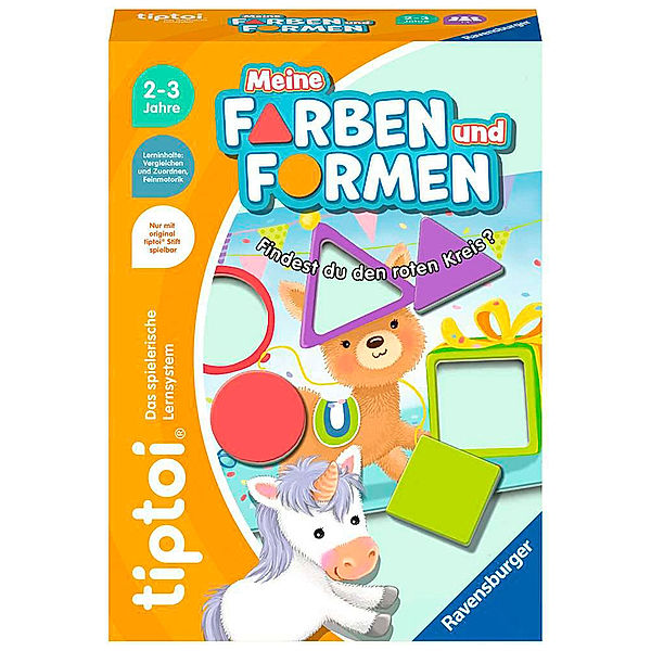 Ravensburger Verlag Lernspiel tiptoi® MEINE FARBEN UND FORMEN in bunt