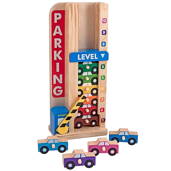 Melissa & Doug Lernspielzeug PARKHAUS aus Holz