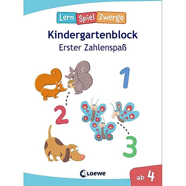 LernSpielZwerge, Kindergartenblock - Erster Zahlenspass