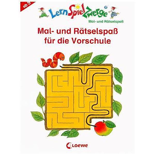 LernSpielZwerge - Mal- und Rätselspaß für die Vorschule, Block 2